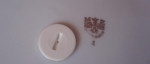 Porcelánový trojposchodový tanier – fotka 2