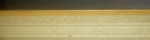 Predám 2 nové soklové lišty MDF jelša, rozmery 40 x 20 mm, 275 cm – fotka 2